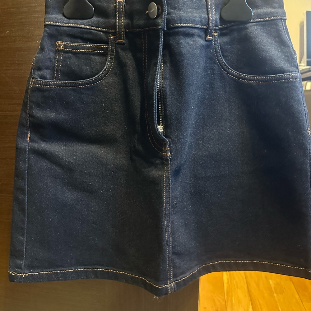 Pinko Dark Blue Denim skirt new